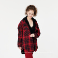 Winter Soft Sherpa Ladies shirt style Coat